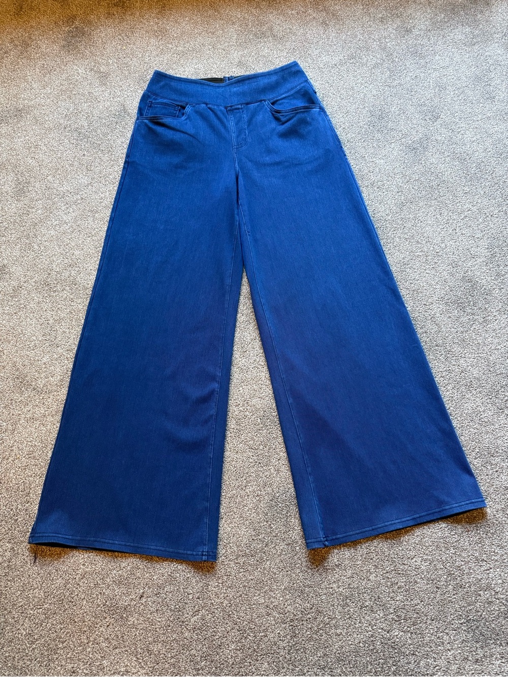 HALARA Women's Wide-Leg Jeans — Deep Blue